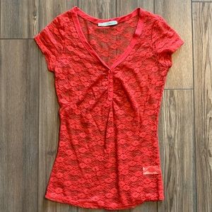 Women’s Lace Top, Maurices brand (RN 51783, H0512)